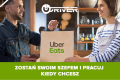 Dostawca, Kurier Uber Eats, 20-30 Z/h Wrocaw